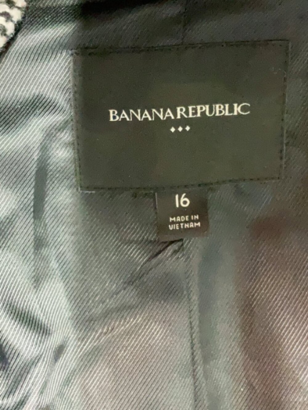 EUC Banana Republic Blazer-Size 16 - Picture 4 of 5